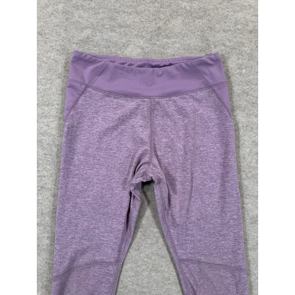OshKosh B'gosh Leggings Girls 14 Purple Stretch Elastic Waist Gym Yoga Workout